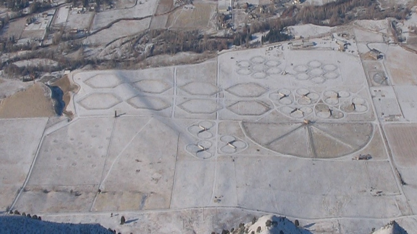 Ariel view of the Utah Field station